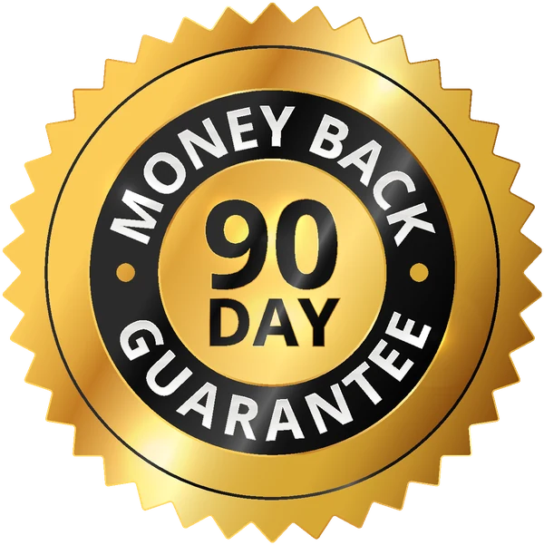 CogniClear 90-day money-back guarantee seal